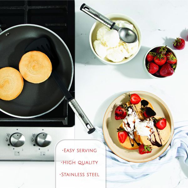 Kitchen Utensils Set 35 PCS Cooking Utensils Set, Nonstick and Heat Resistant Nylon Stainless Steel Silicone Spatula Set - Kitchen Gadgets Home Essentials Kitchen Accessories, Apartment Must Haves - Image 5