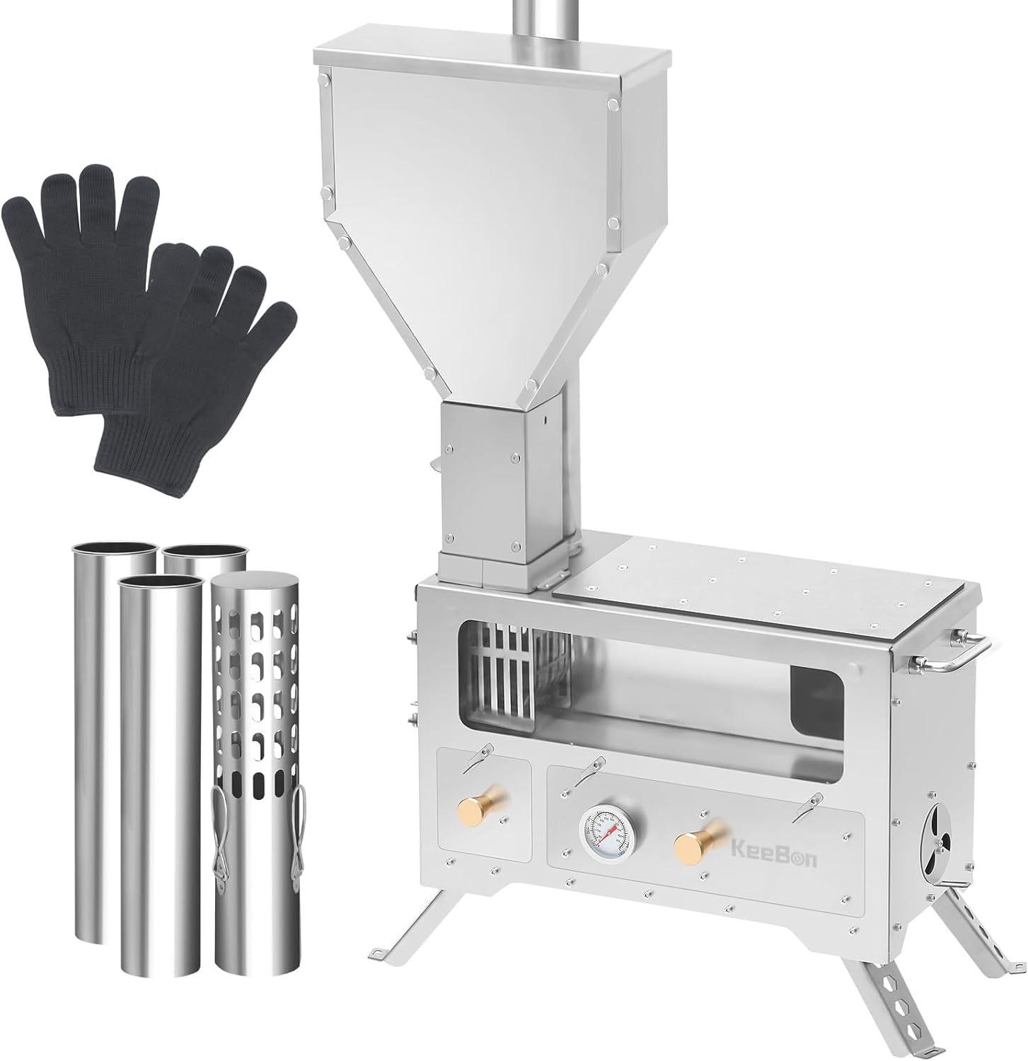 Camping Pellet Stove Portable Mini Pellet Stove Stainless Steel Tent stainless steel camping stoves