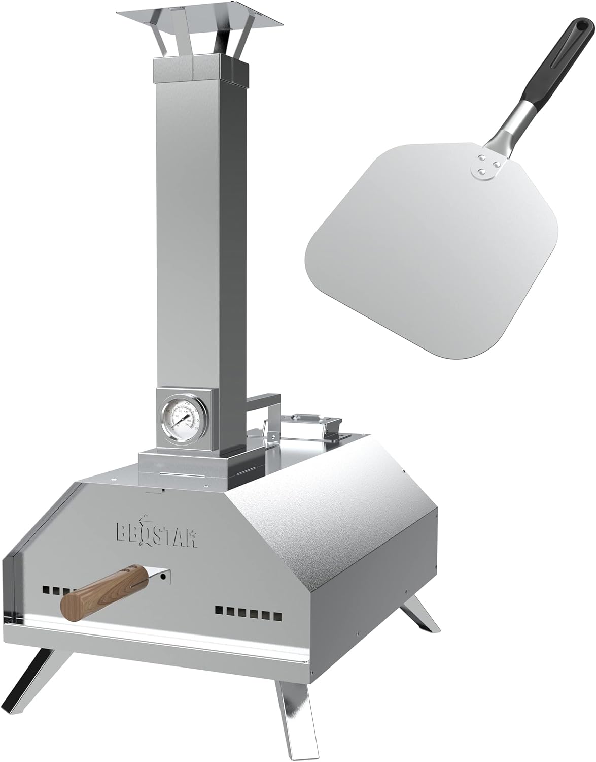 Outdoor Wood Fired Pizza Oven, Portable Stainless Steel Wood Pellet portable wood-fired pizza ovens