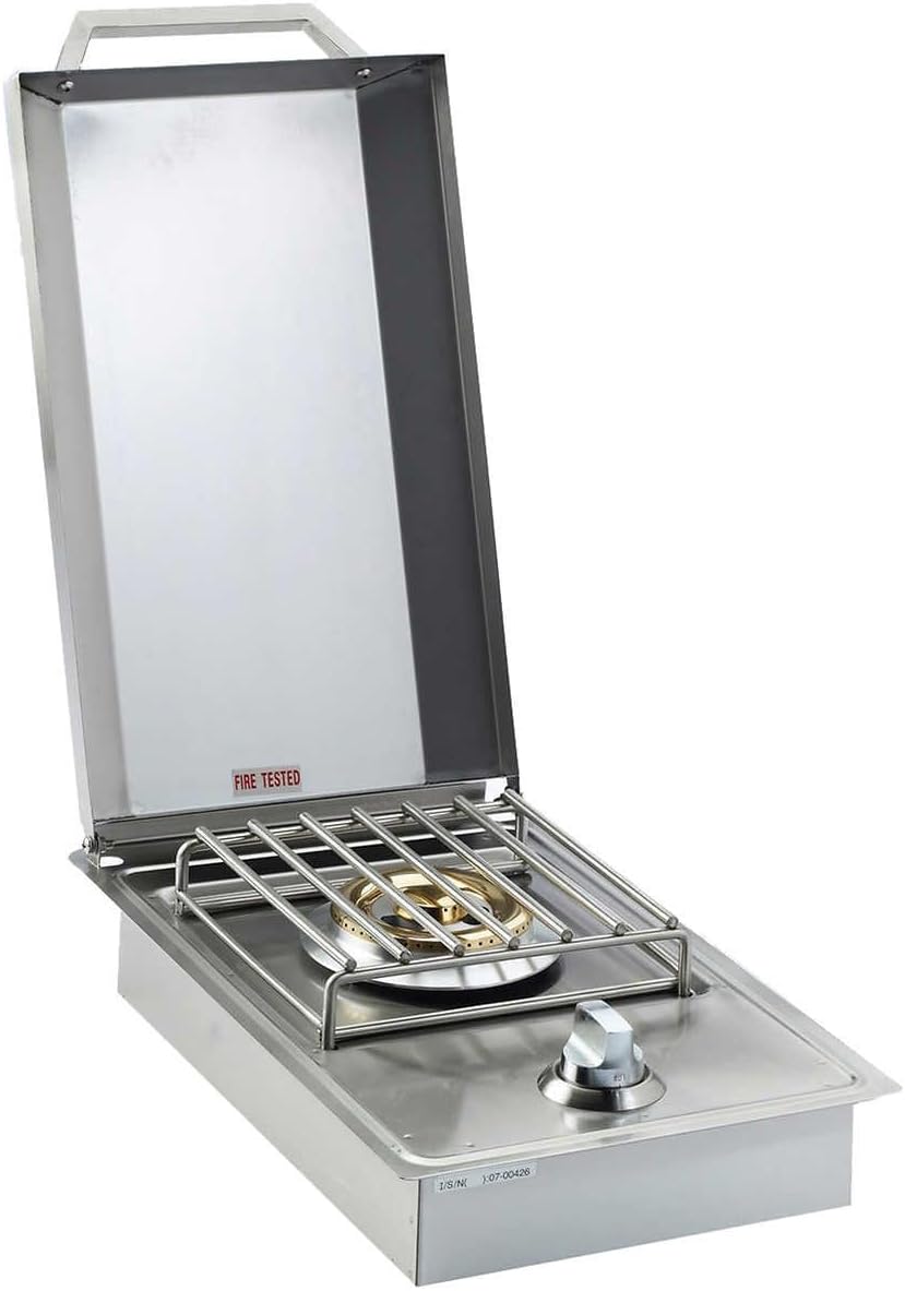 Bullet Side Burner for Outdoor KItchen BBQ Island in Liquid professional barbecue tool sets