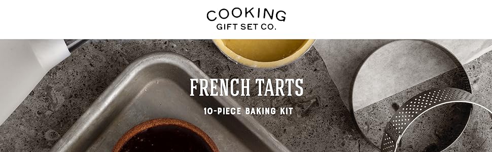 French Tarts, 10-Piece baking kit 