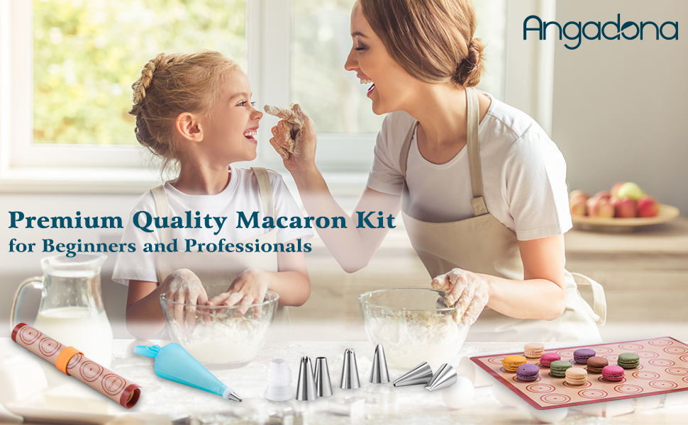 Premium Quality Macaron Kit for Beginners and Professionals,Gift Giving Made Easy