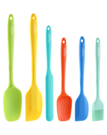 Heat Resistant Rubber Spatula Set