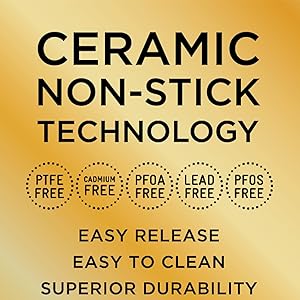 casaWare Ceramic Non-Stick Technology