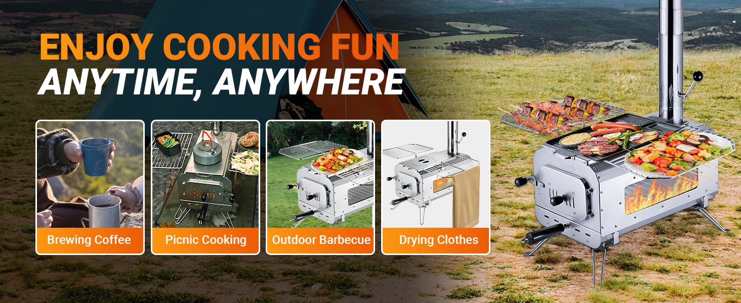 ENJOY COOKING OUTDOOR