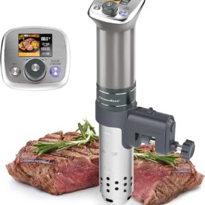 sous vide for precise baking