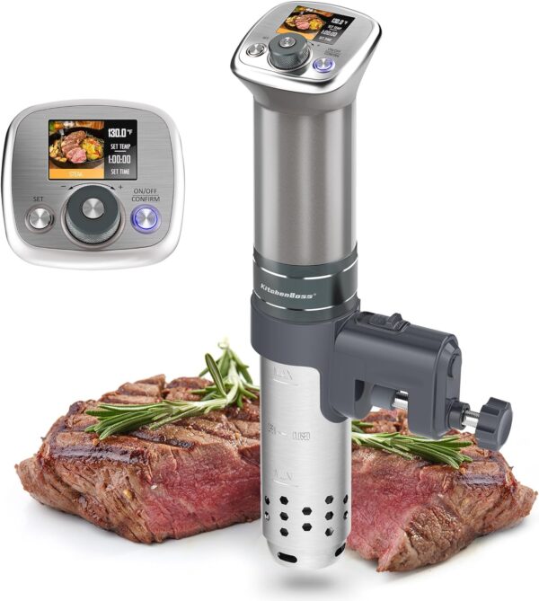 sous vide for precise baking