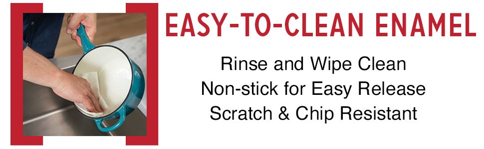 Easy to Clean Enamel