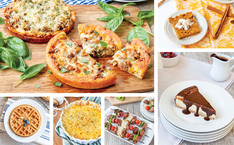 Growing Up Keto recipe photo collage