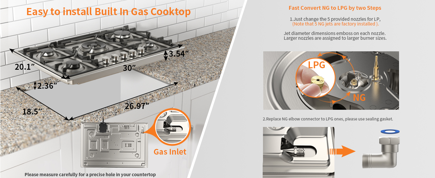 gas cooktop