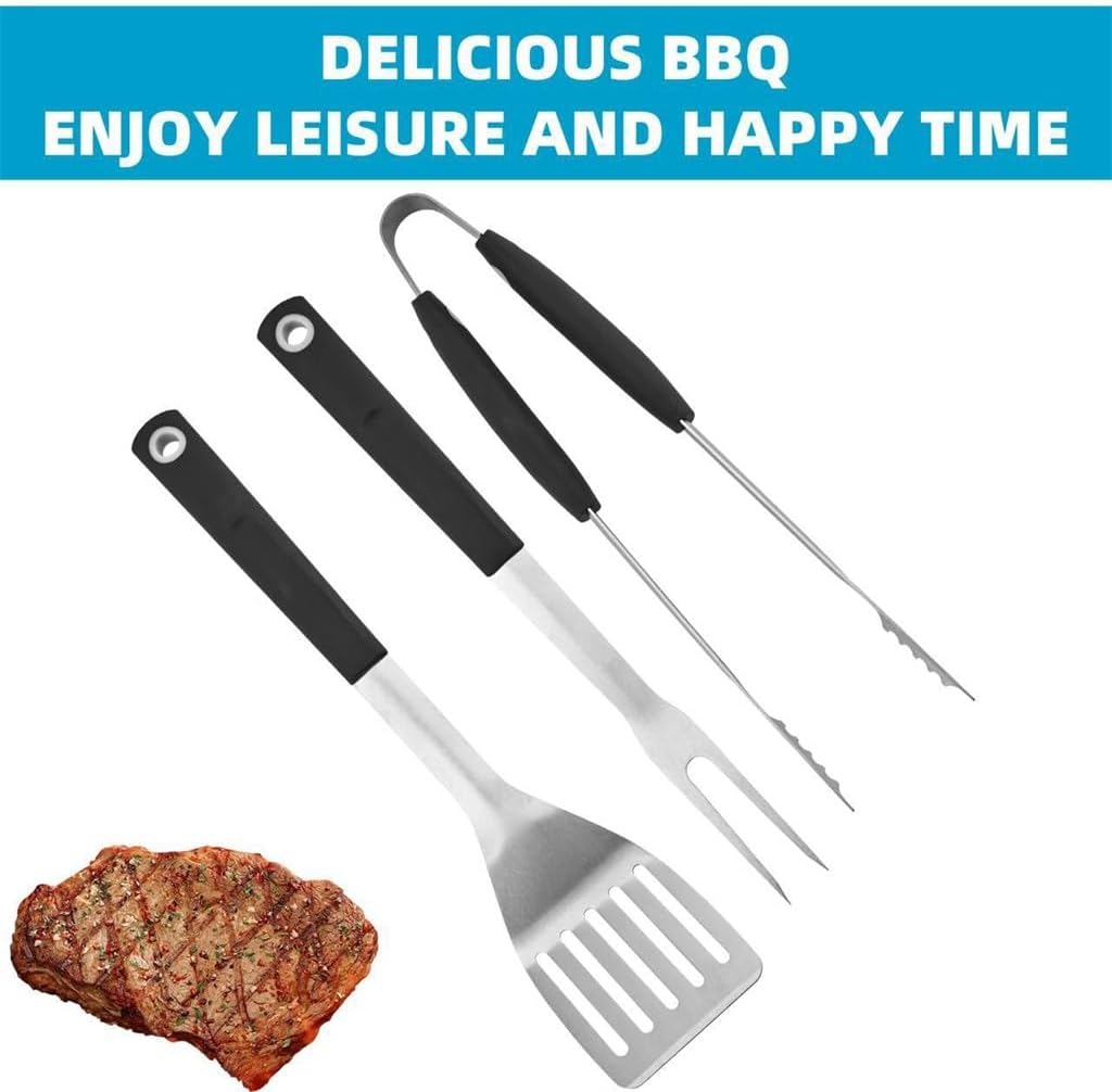 BBQ Outdoor Combination Three Piece Set of Barbecue Tools - Image 2