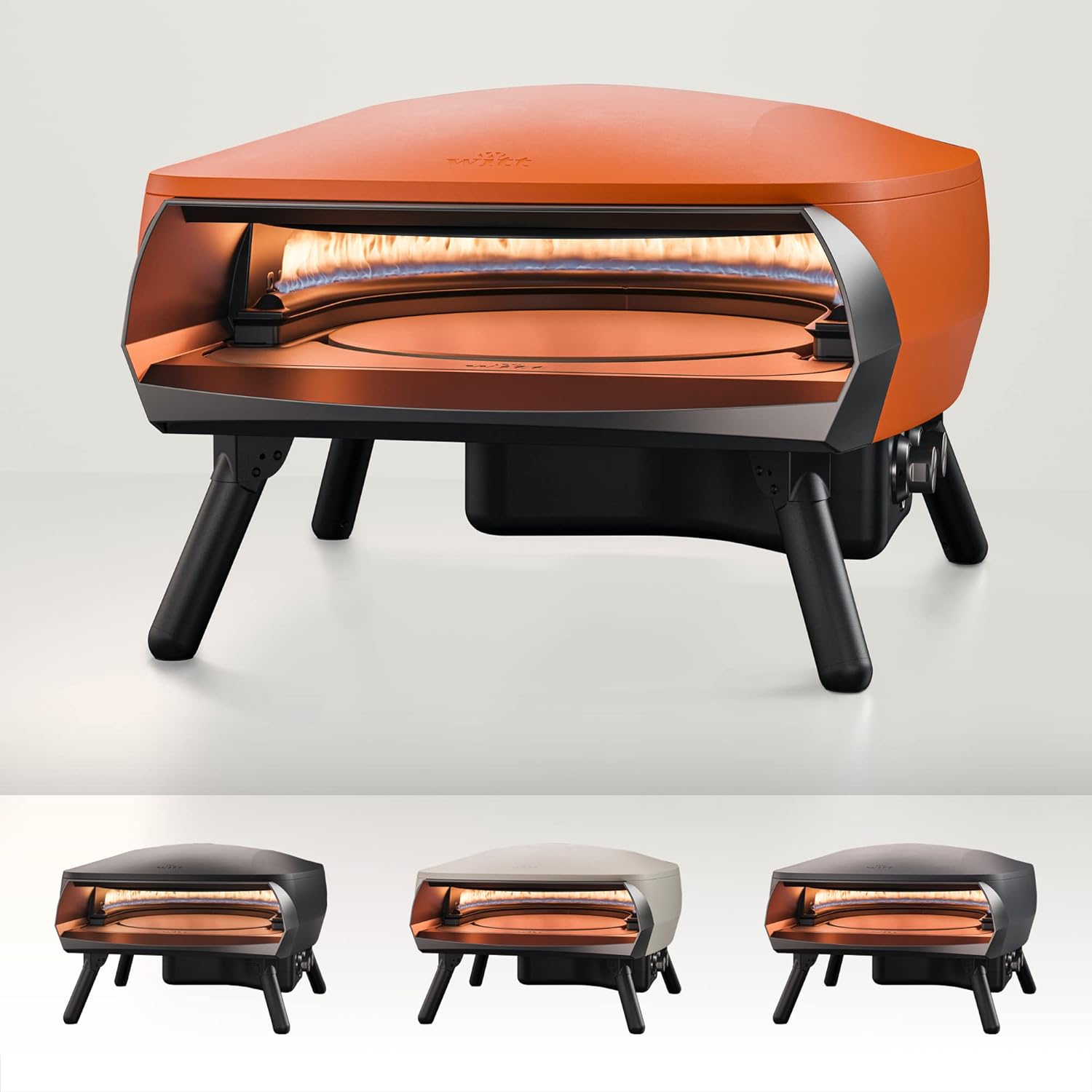 NEW Witt ETNA Rotante Award Winning Pizza Oven with 360 portable wood-fired pizza ovens