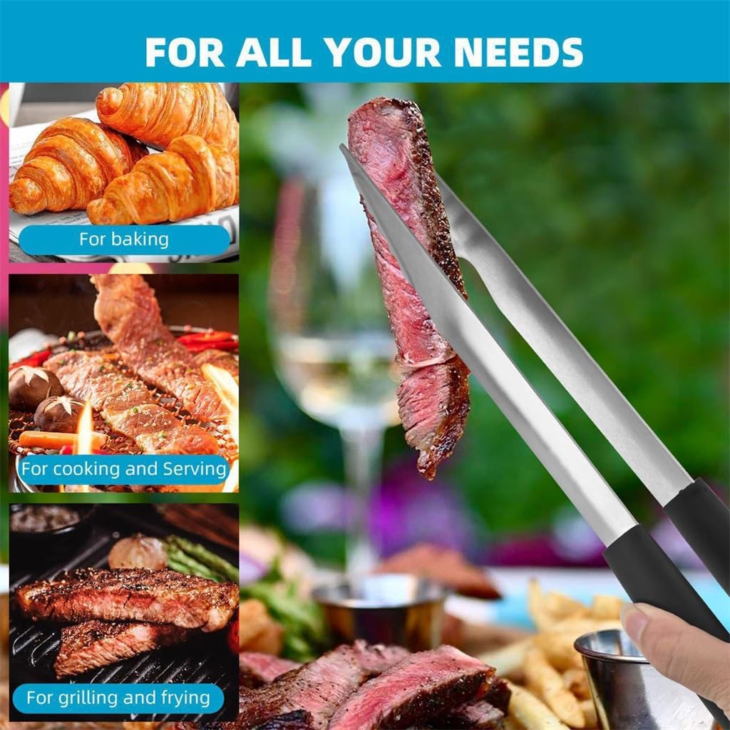 BBQ Outdoor Combination Three Piece Set of Barbecue Tools - Image 4
