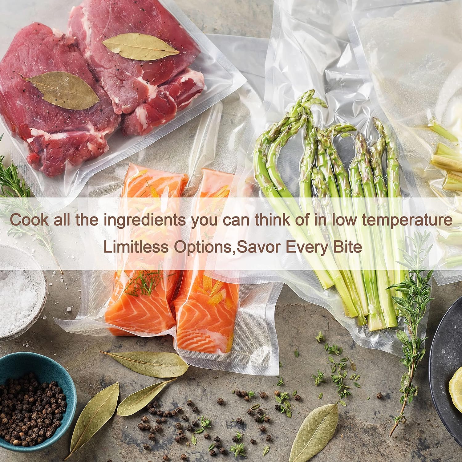 Sous Vide Cooker, 1100W Sous Vide Machine, Ultra-quiet Fast-Heating Immersion Circulator Precise Cooker with Big Touchscreen Accurate Temperature and Time Control, IPX7 Waterproof - Image 7