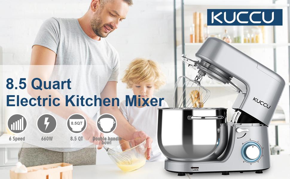 8.5 QT Electric Stand Mixer