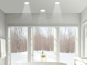 fire retardant water style led recessed light for bathroom luces para bano empotradas LED ultra thin