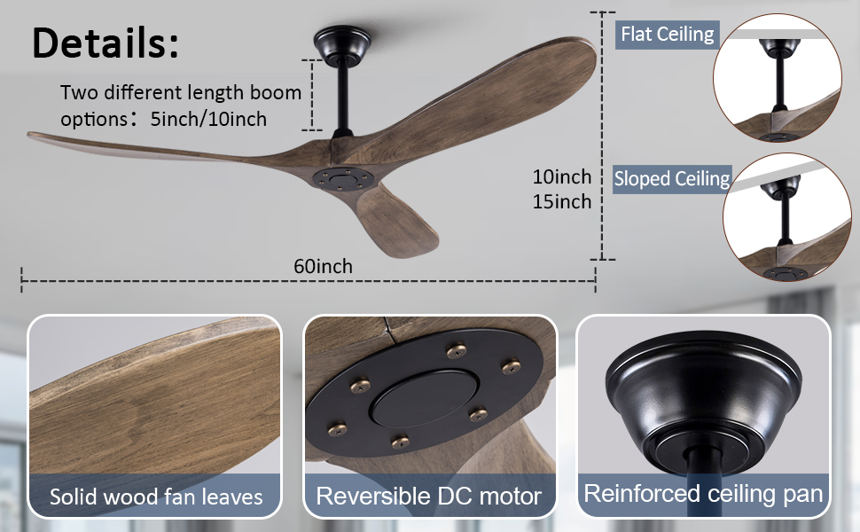 Ceiling Fan with Remote