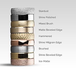 Wedding Bands are a beautiful men's and women's wedding ring made of top quality materials.