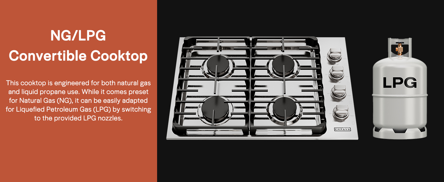 gas cooktop