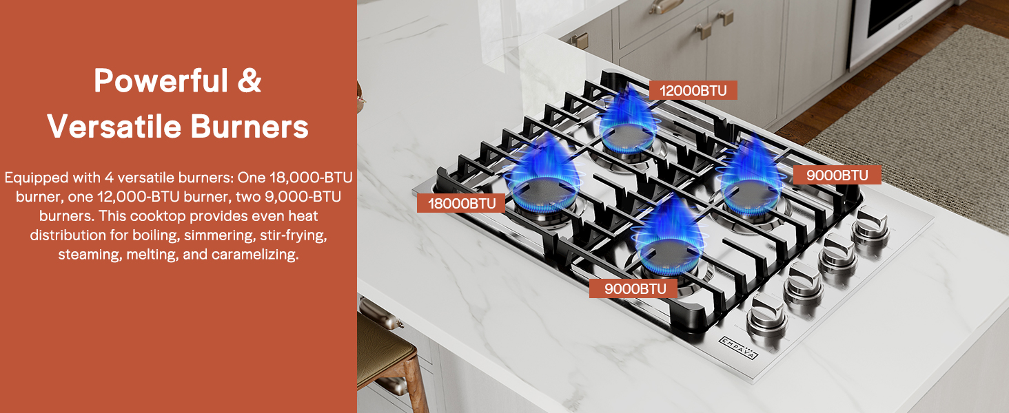 gas cooktop