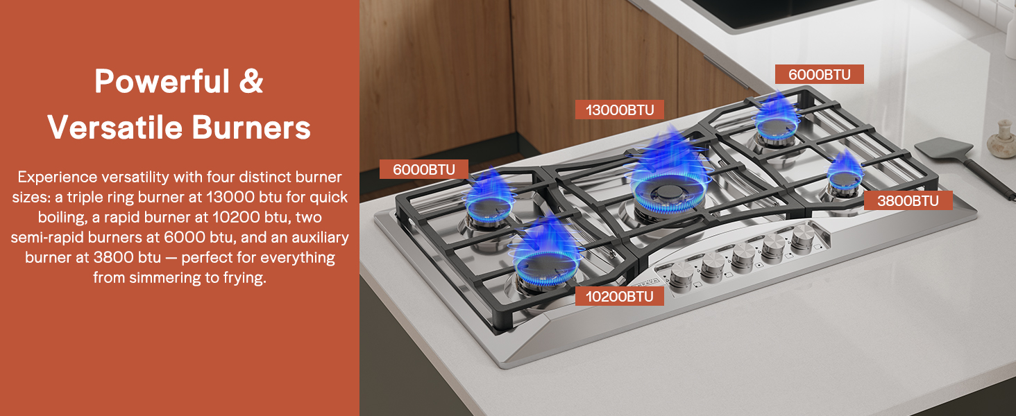 gas cooktop