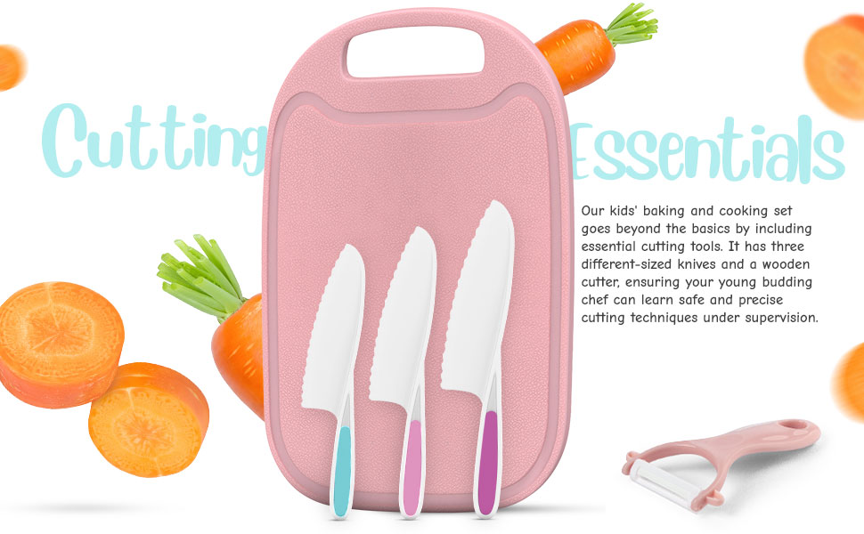 toddler knife set for real cooking 