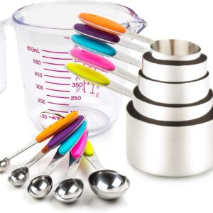 measuring cups and spoons