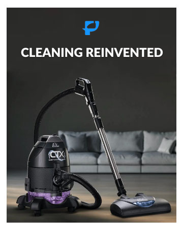 prolux cleaning reinvented with ctx water filtration bagless canister vacuum