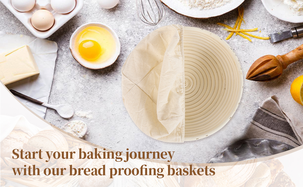 banneton bread proofing basket