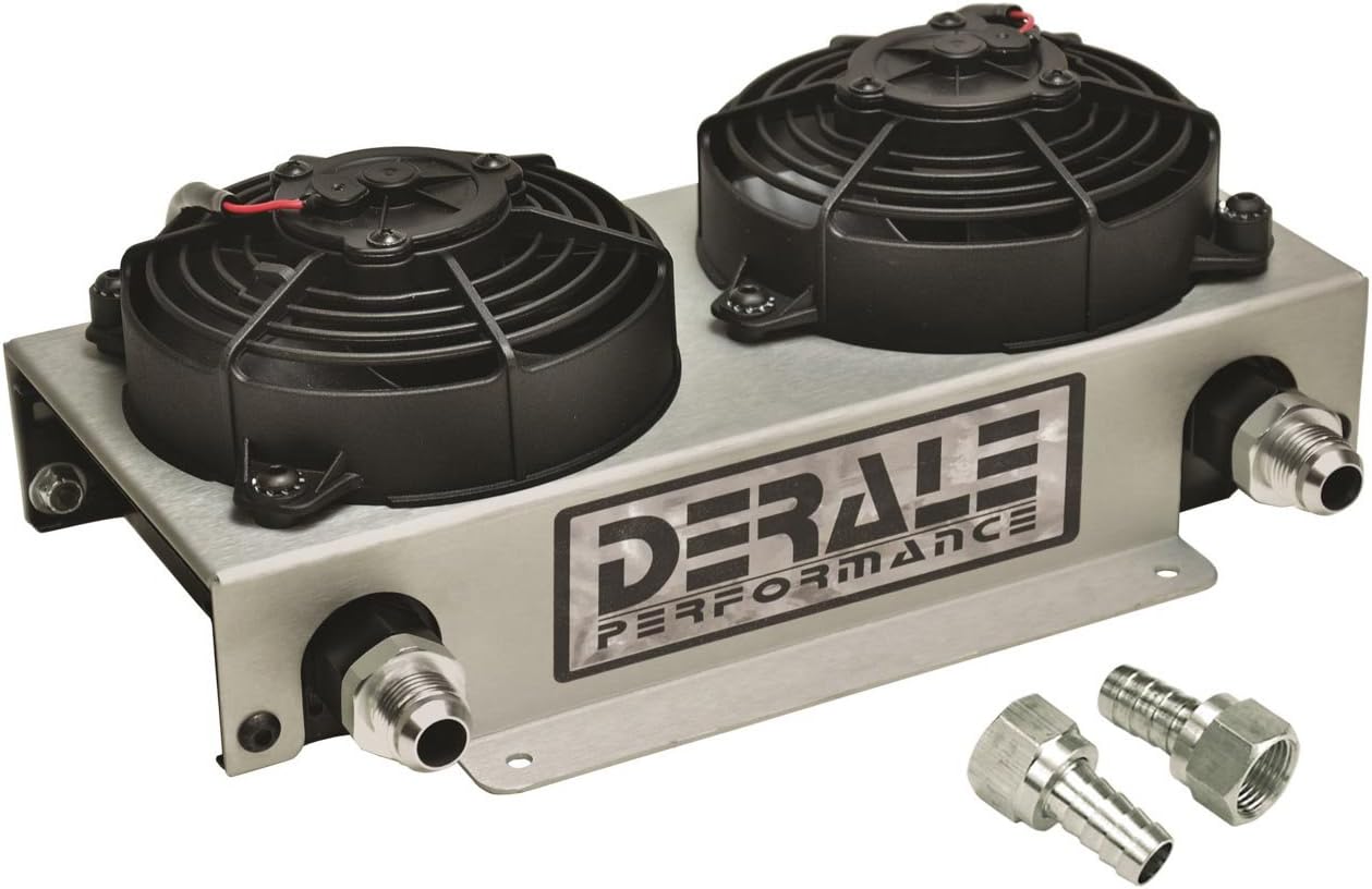 Derale 15845 Hyper Dual-Cool Remote Cooler high-performance coolers