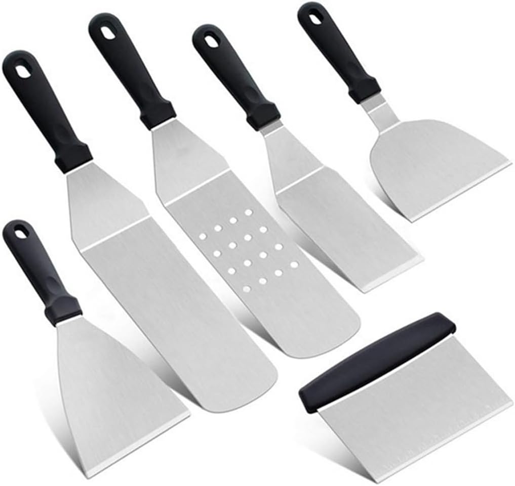 Stainless Steel Barbecue Tools 12 Piece Set Cooking Shovel Barbecue Shovel Iron Plate Barbecue Tools - Image 3
