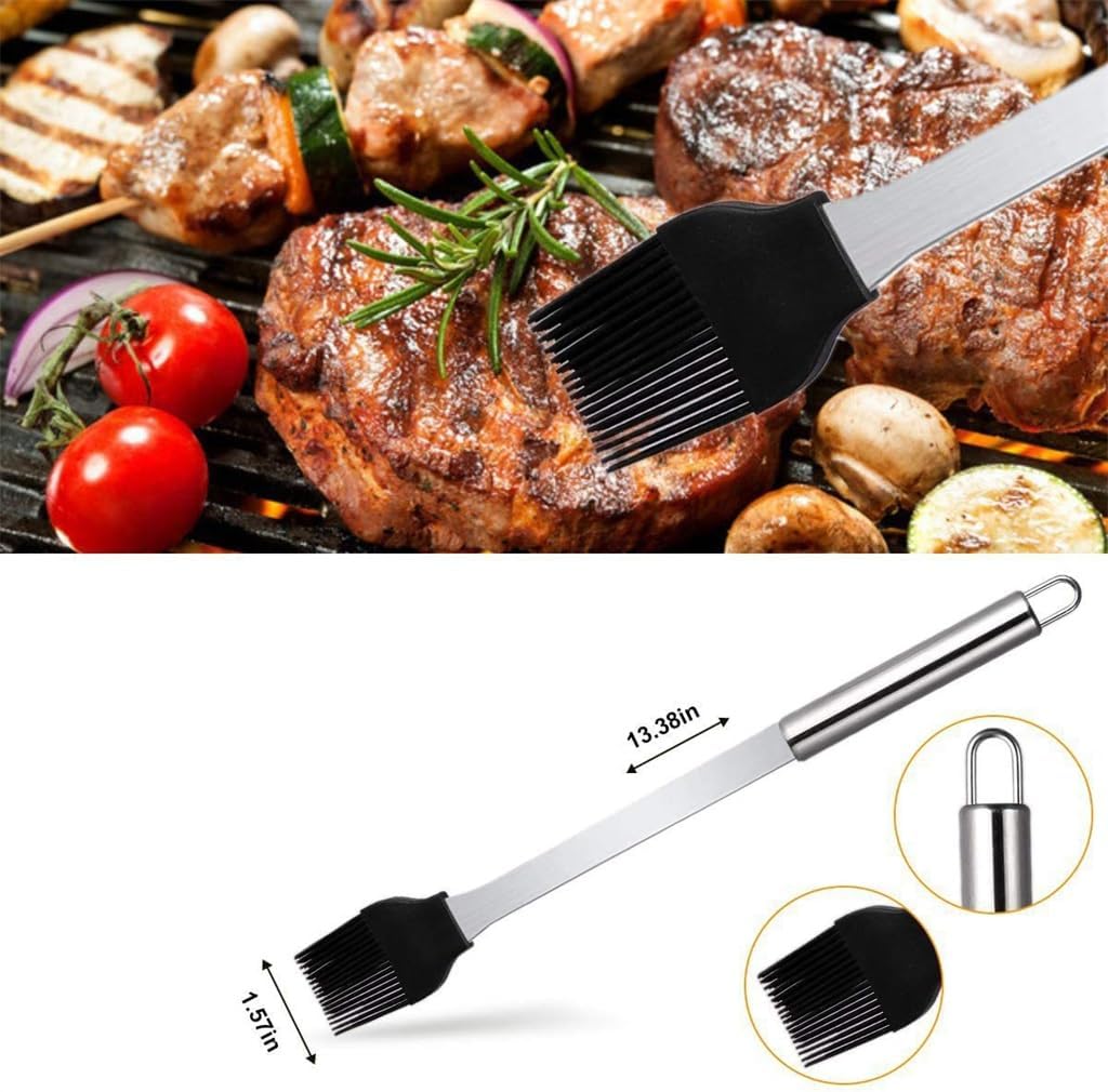 Stainless Steel Barbecue Outdoor Household Shovel Fork Clip Barbecue Tool Set - Image 3