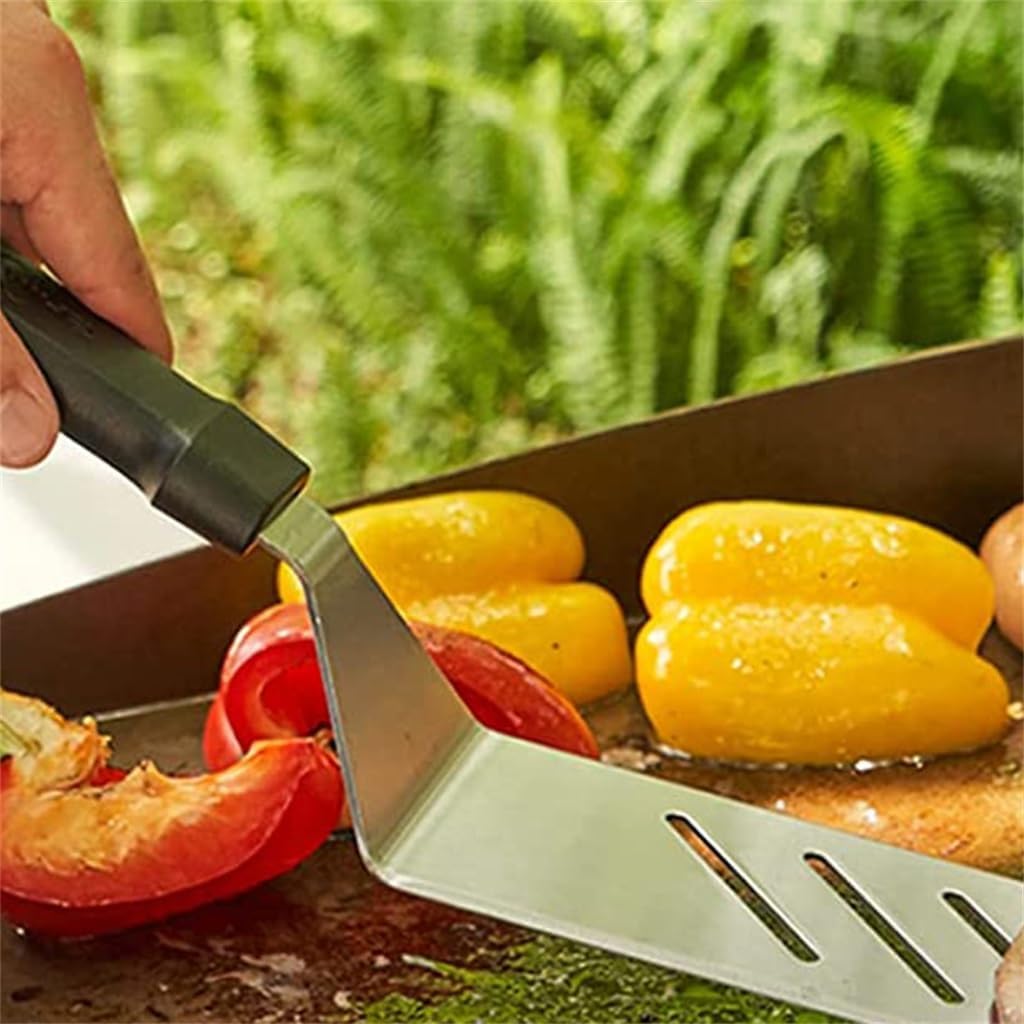 Outdoor BBQ Stainless Steel Frying Shovel Set Multifunctional Barbecue Tool Set - Image 4