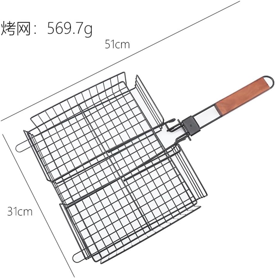 Stainless Steel Barbecue Tool Set Outdoor Barbecue Clip Brush Fork Shovel BBQ Combination - Image 5