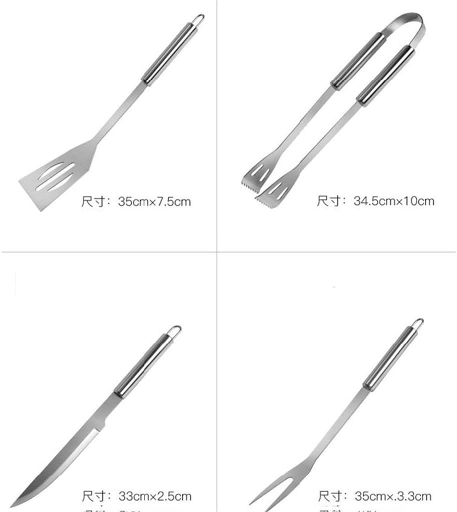 Outdoor Barbecue Tool Set Stainless Steel Grill Set - Image 4