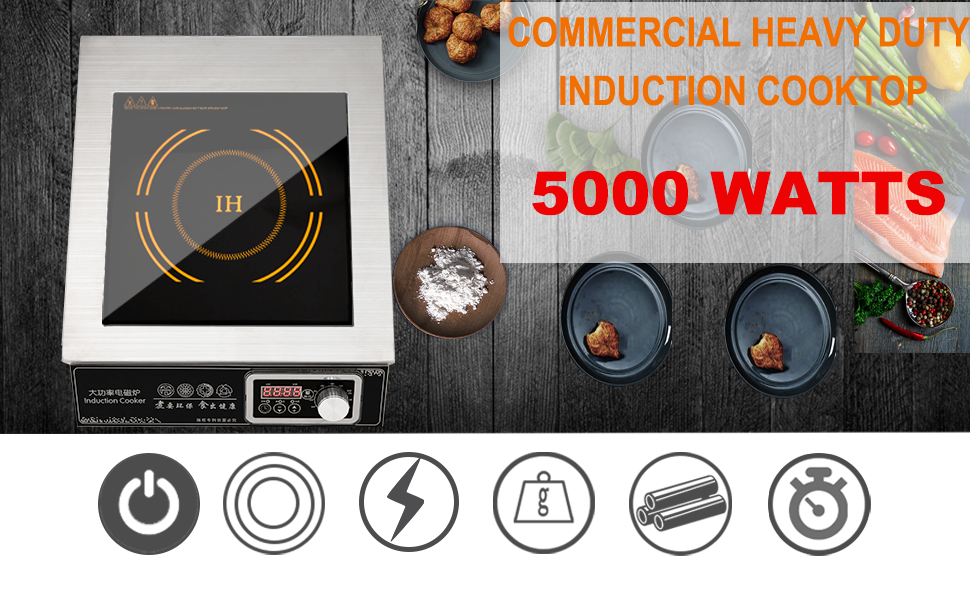 COMMERCIAL INDUCTION COOKTOP