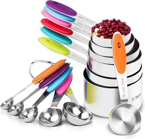 measuring cups and spoons