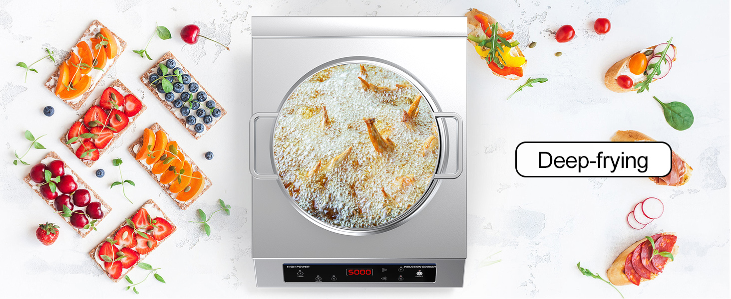 GIHETKUT Commercial Induction Cooktop