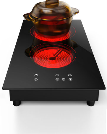 electric cooktop burner stove top