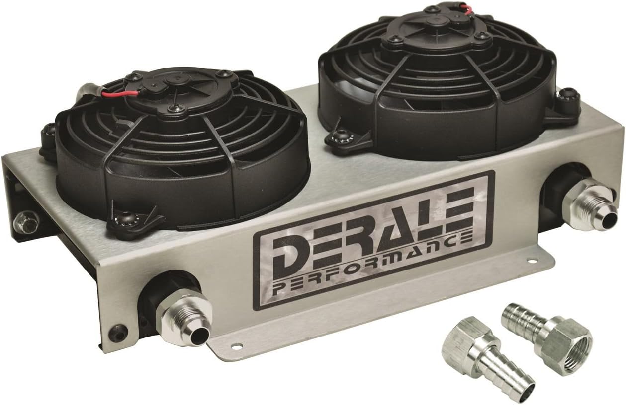 Derale 15840 Hyper Dual-Cool Remote Cooler high-performance coolers
