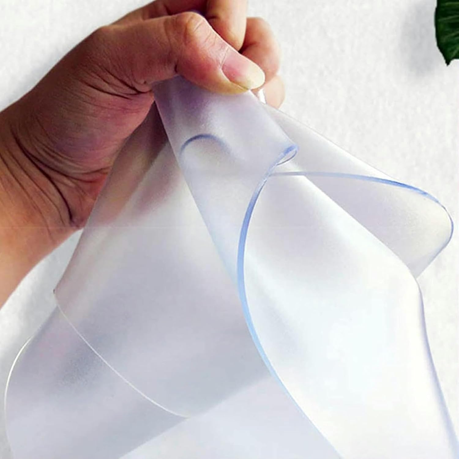 Frosted PVC Plastic Door Strip Curtain, Air Conditioner Partition Curtain Ideal for Coldstore/Freezer Coldstore Freezer Industrial Curtain - Image 5