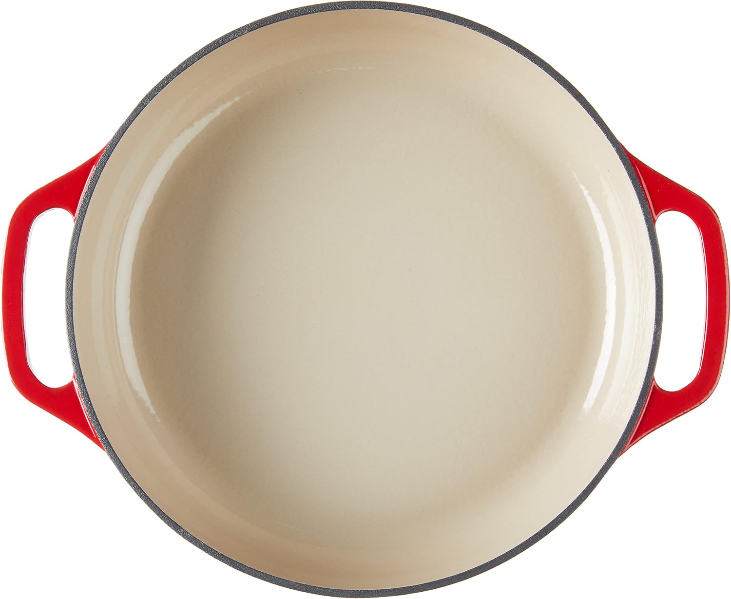 Lodge EC3CC43 Enameled Cast Iron Covered Casserole, 3-Quart, Island Spice Red & EC4D43 Enameled Cast Iron Dutch Oven, 4.6-Quart, Island Spice Red - Image 4