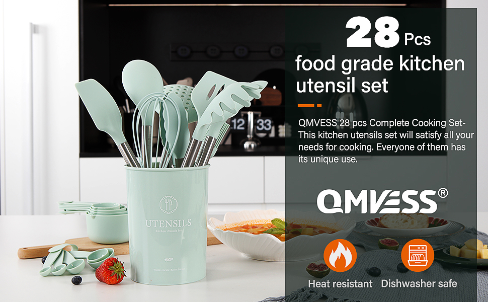 28 Pcs kitchen utensil set