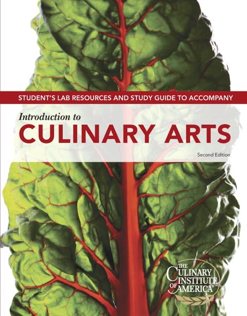 culinary arts textbooks