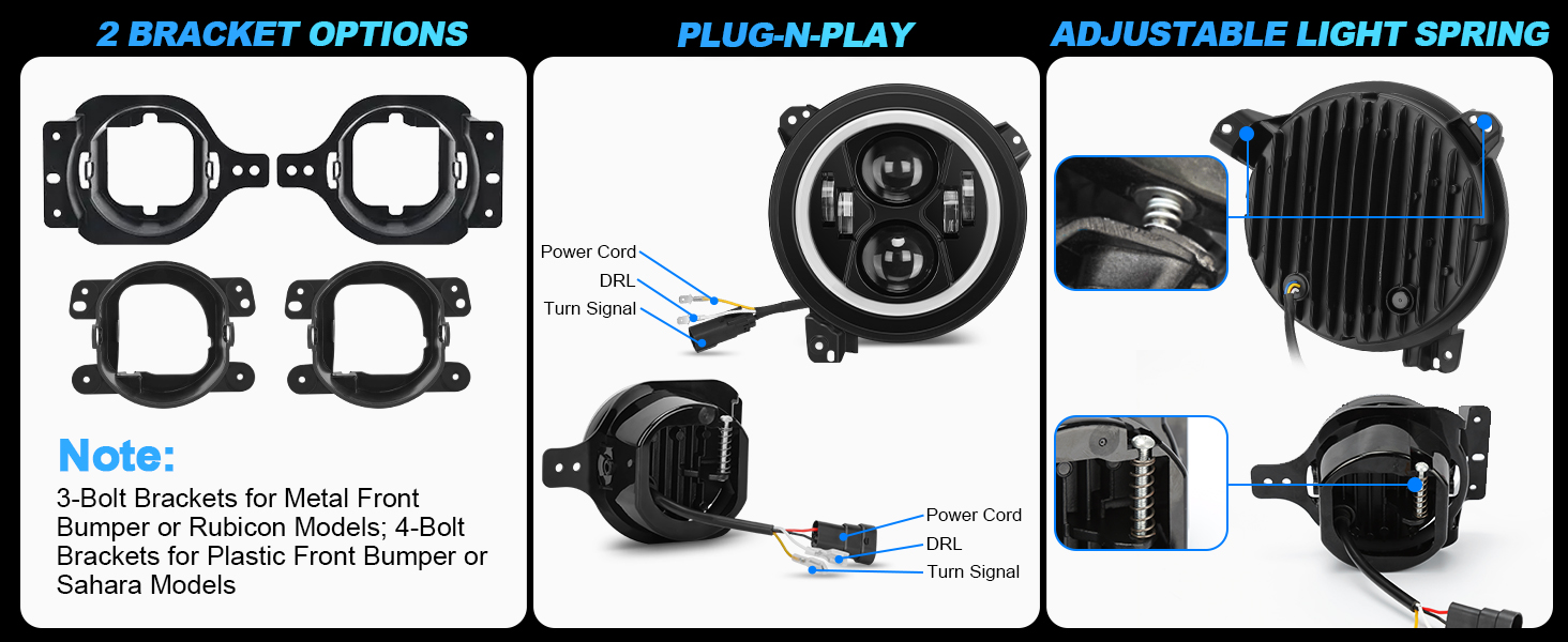 jeep wrangler jl headlights