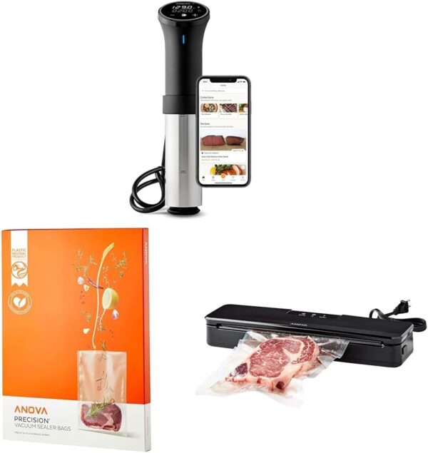 sous vide for precise baking