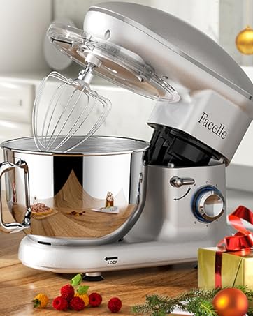 Silver stand mixer