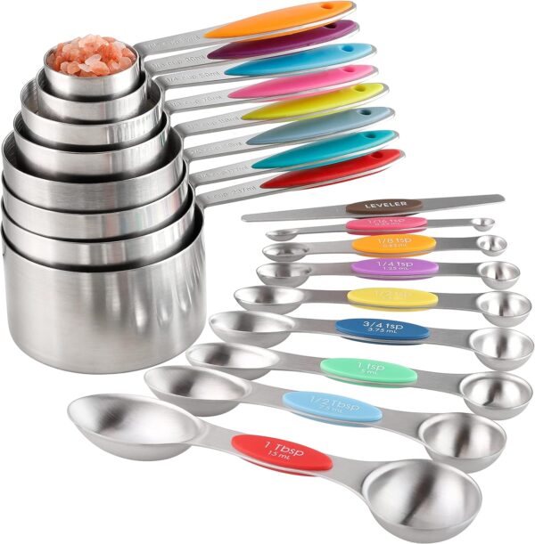 measuring cups and spoons