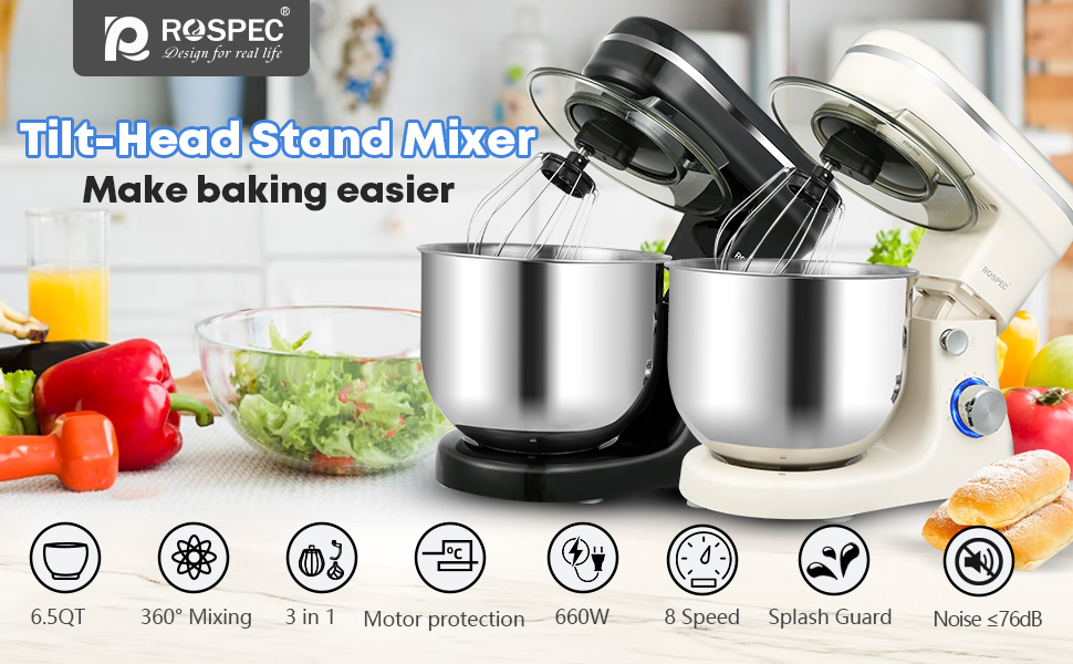 Tilt-Head Stand Mixer