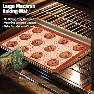 Macaron baking mat